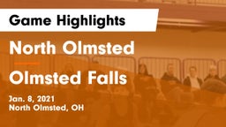 North Olmsted  vs Olmsted Falls  Game Highlights - Jan. 8, 2021