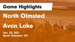 North Olmsted  vs Avon Lake  Game Highlights - Jan. 20, 2021