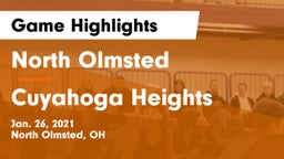 North Olmsted  vs Cuyahoga Heights  Game Highlights - Jan. 26, 2021