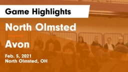 North Olmsted  vs Avon  Game Highlights - Feb. 5, 2021