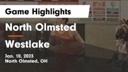 North Olmsted  vs Westlake  Game Highlights - Jan. 10, 2023