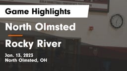 North Olmsted  vs Rocky River   Game Highlights - Jan. 13, 2023