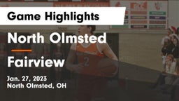 North Olmsted  vs Fairview  Game Highlights - Jan. 27, 2023