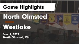 North Olmsted  vs Westlake  Game Highlights - Jan. 9, 2024