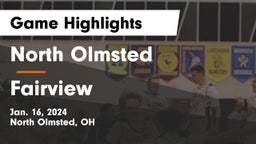 North Olmsted  vs Fairview  Game Highlights - Jan. 16, 2024