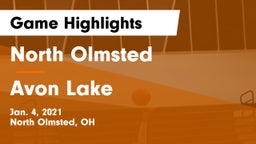 North Olmsted  vs Avon Lake  Game Highlights - Jan. 4, 2021