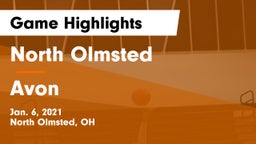 North Olmsted  vs Avon  Game Highlights - Jan. 6, 2021