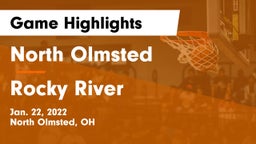 North Olmsted  vs Rocky River   Game Highlights - Jan. 22, 2022
