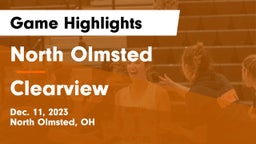 North Olmsted  vs Clearview  Game Highlights - Dec. 11, 2023