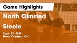 North Olmsted  vs Steele  Game Highlights - Sept. 29, 2020