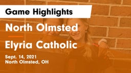 North Olmsted  vs Elyria Catholic  Game Highlights - Sept. 14, 2021