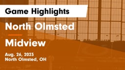 North Olmsted  vs Midview  Game Highlights - Aug. 26, 2023