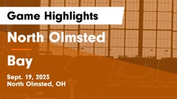North Olmsted  vs Bay  Game Highlights - Sept. 19, 2023