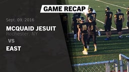 Recap: McQuaid Jesuit  vs. East  2016