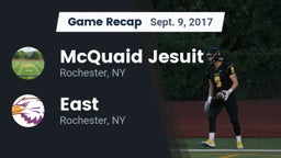 Recap: McQuaid Jesuit  vs. East  2017