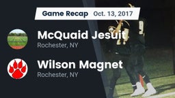 Recap: McQuaid Jesuit  vs. Wilson Magnet  2017