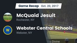 Recap: McQuaid Jesuit  vs. Webster Central Schools 2017