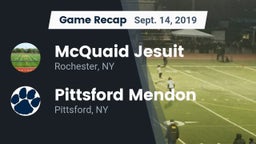 Recap: McQuaid Jesuit  vs. Pittsford Mendon 2019