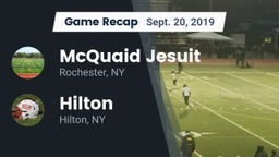 Recap: McQuaid Jesuit  vs. Hilton  2019