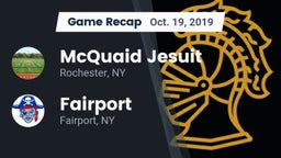 Recap: McQuaid Jesuit  vs. Fairport  2019