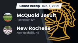 Recap: McQuaid Jesuit  vs. New Rochelle  2019