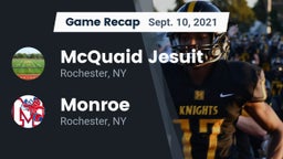 Recap: McQuaid Jesuit  vs. Monroe  2021
