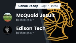Recap: McQuaid Jesuit  vs. Edison Tech  2023