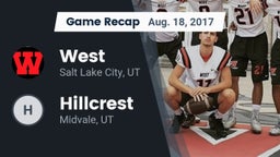 Recap: West  vs. Hillcrest 2017