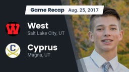 Recap: West  vs. Cyprus  2017