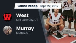 Recap: West  vs. Murray  2017