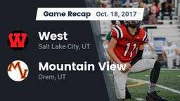 Recap: West  vs. Mountain View  2017