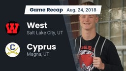 Recap: West  vs. Cyprus  2018