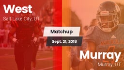 Matchup: West  vs. Murray  2018