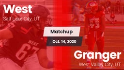Matchup: West  vs. Granger  2020