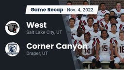 Recap: West  vs. Corner Canyon  2022