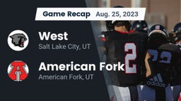 Recap: West  vs. American Fork  2023