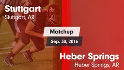 Matchup: Stuttgart High vs. Heber Springs  2016