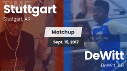 Matchup: Stuttgart High vs. DeWitt  2017
