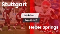 Matchup: Stuttgart High vs. Heber Springs  2017