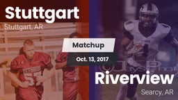 Matchup: Stuttgart High vs. Riverview  2017