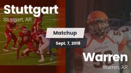 Matchup: Stuttgart High vs. Warren  2018