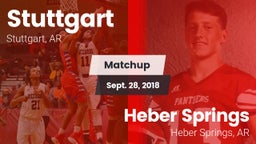 Matchup: Stuttgart High vs. Heber Springs  2018
