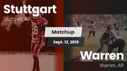 Matchup: Stuttgart High vs. Warren  2019