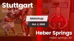 Matchup: Stuttgart High vs. Heber Springs  2020