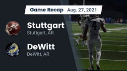 Recap: Stuttgart  vs. DeWitt  2021