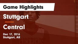 Stuttgart  vs Central  Game Highlights - Dec 17, 2016