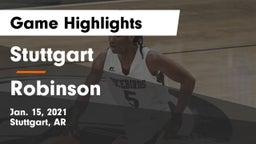 Stuttgart  vs Robinson  Game Highlights - Jan. 15, 2021