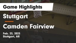 Stuttgart  vs Camden Fairview  Game Highlights - Feb. 23, 2023