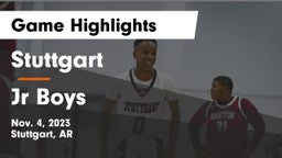 Stuttgart  vs Jr Boys Game Highlights - Nov. 4, 2023