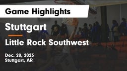 Stuttgart  vs Little Rock Southwest  Game Highlights - Dec. 28, 2023